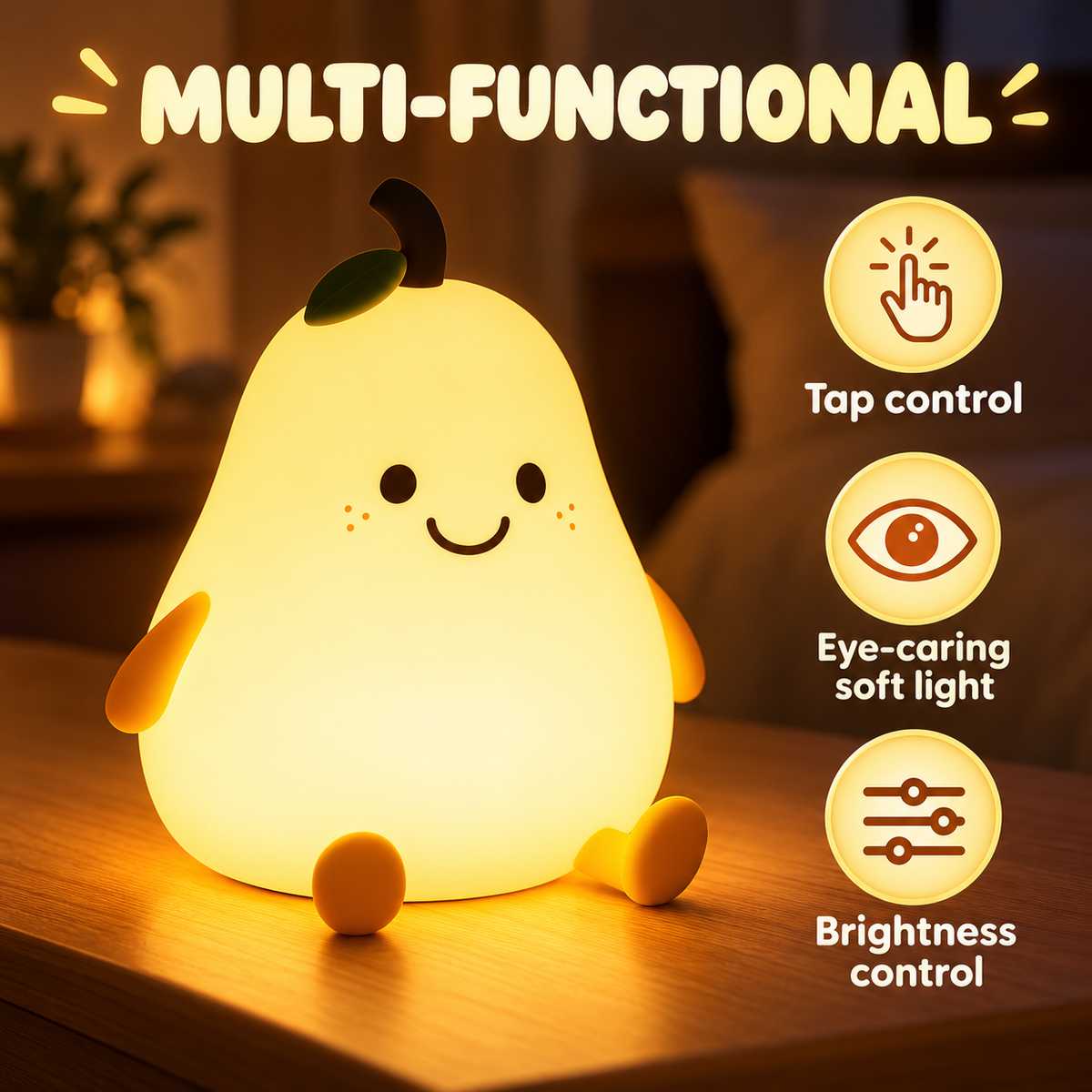 Pear- glow light