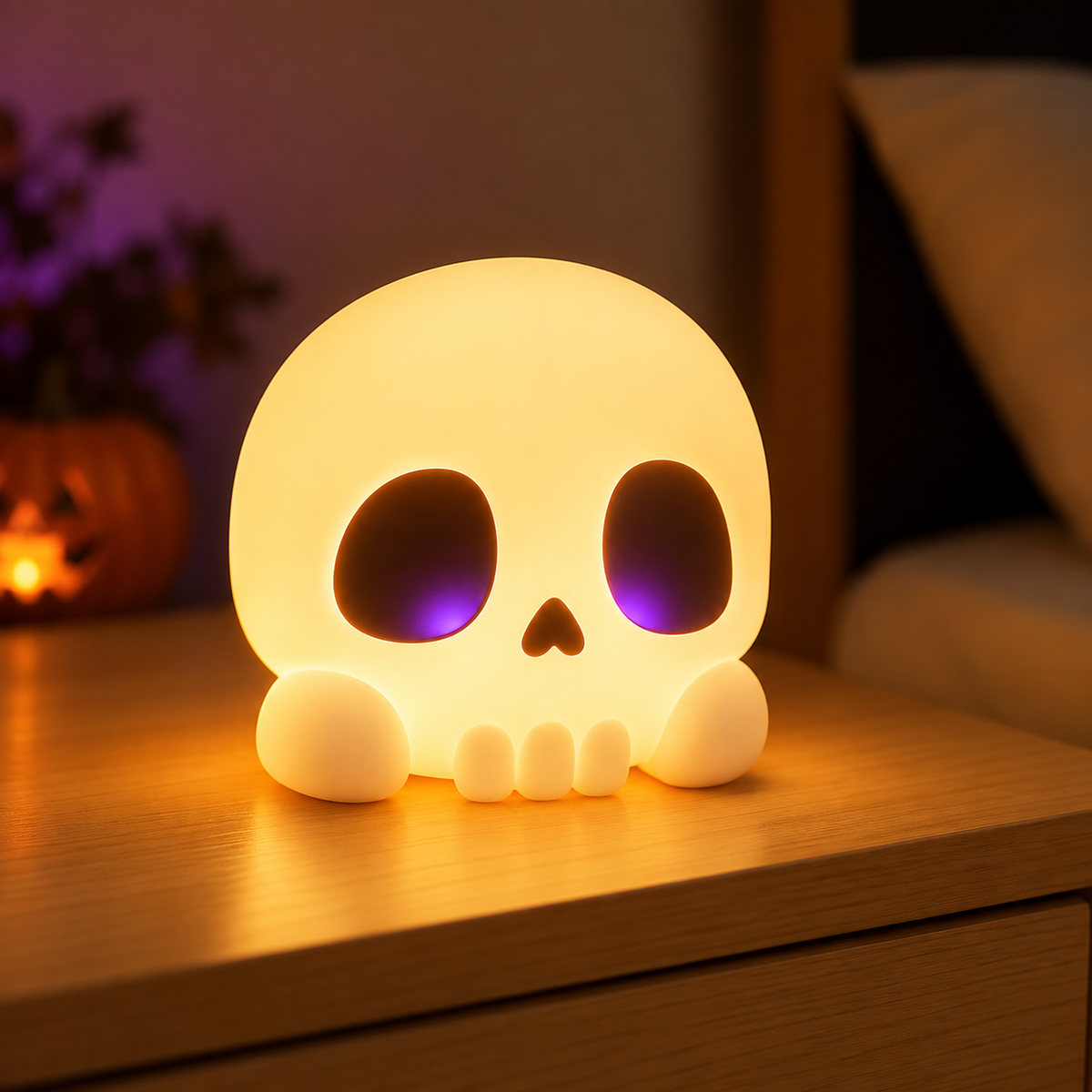 Skull - glow light