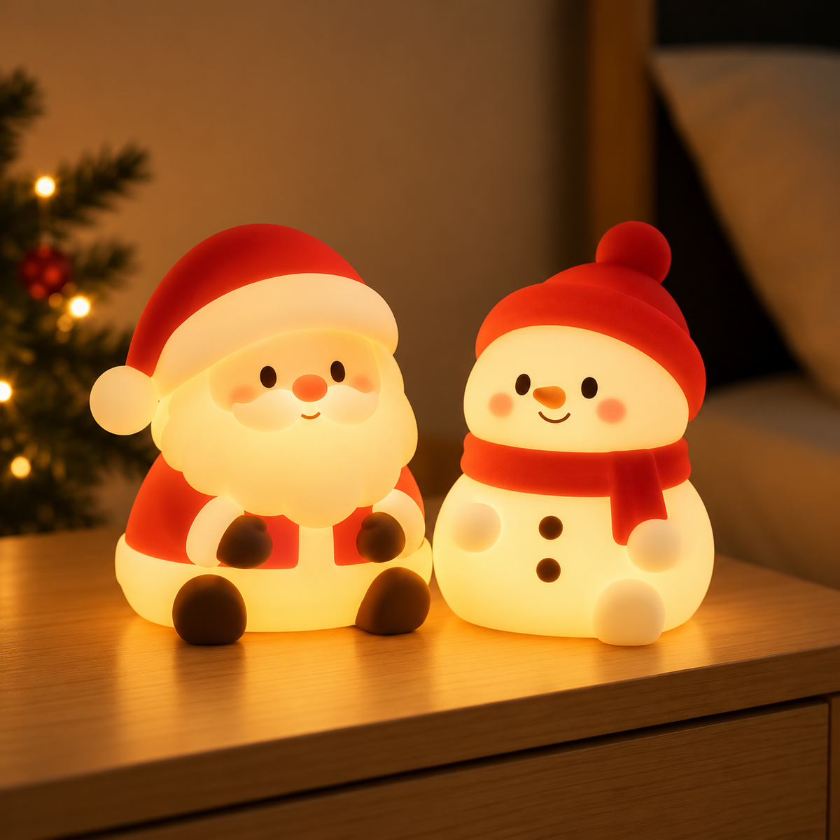 Snowman - glow light