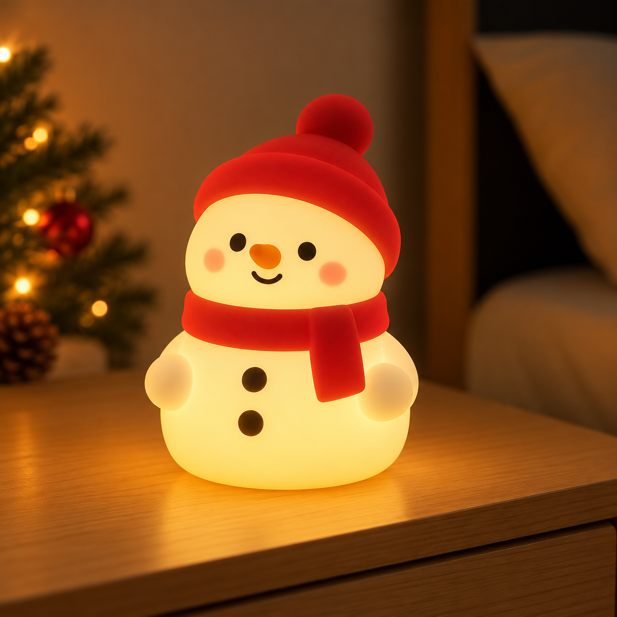 Snowman - glow light