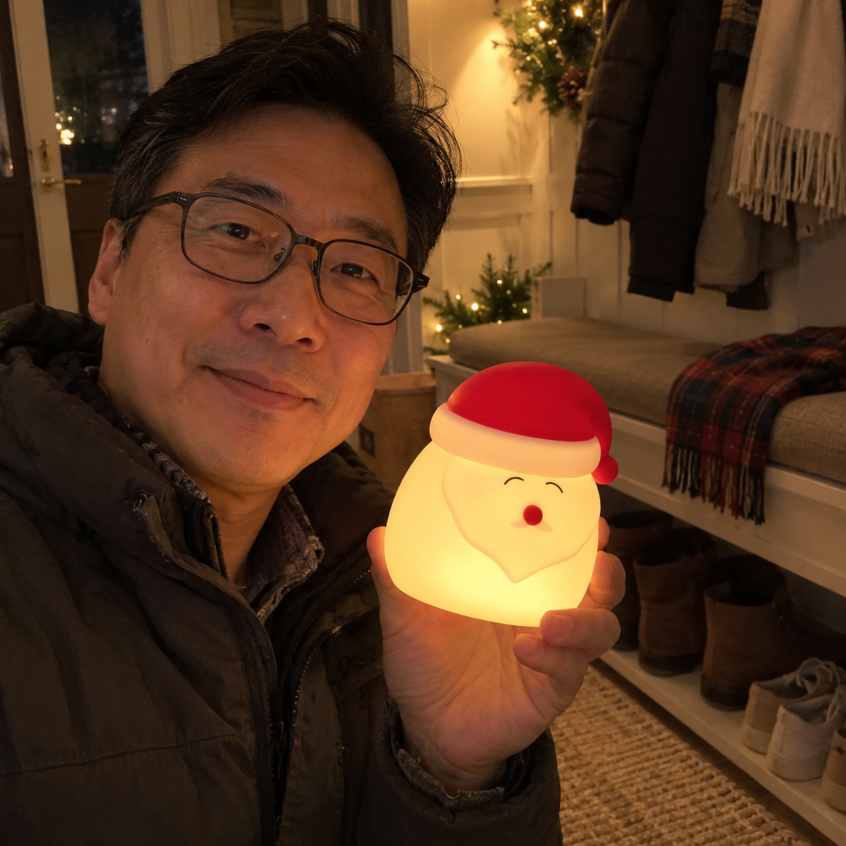 Santa - glow light