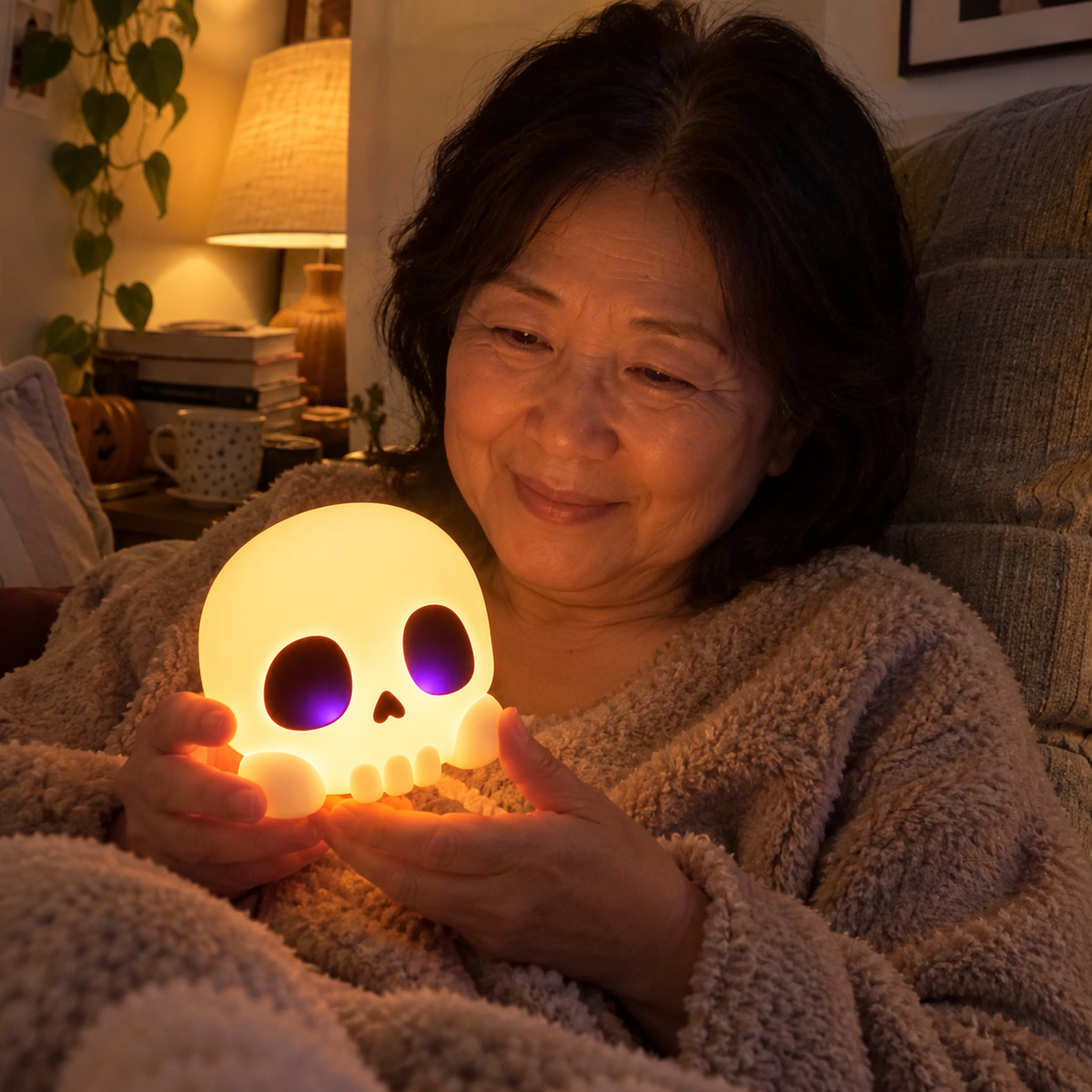 Skull - glow light