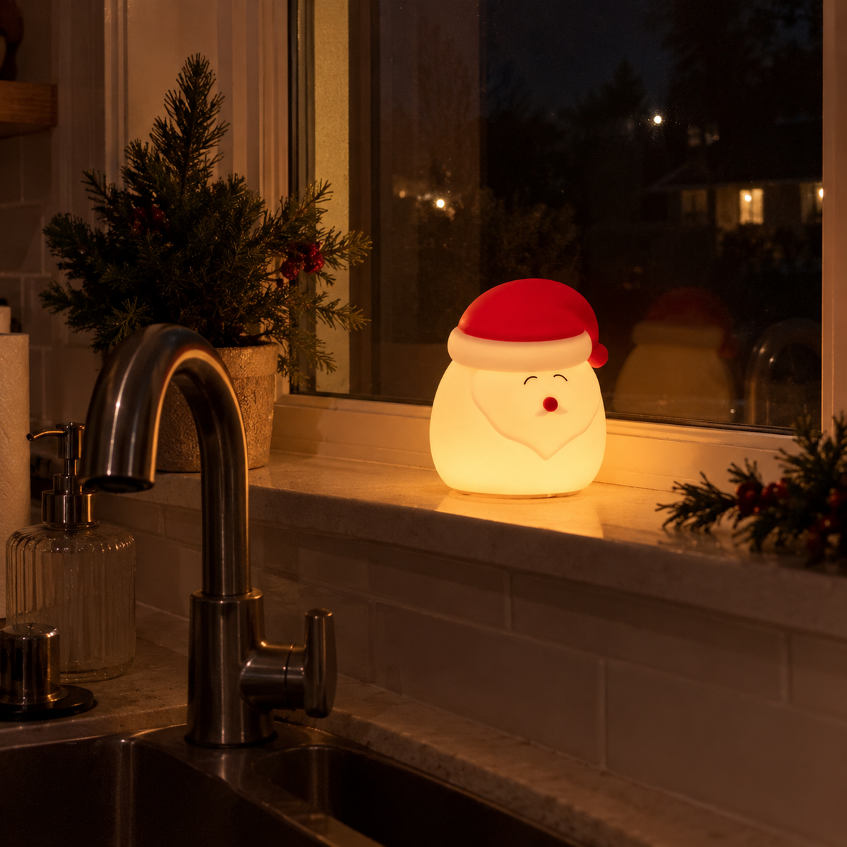 Santa - glow light