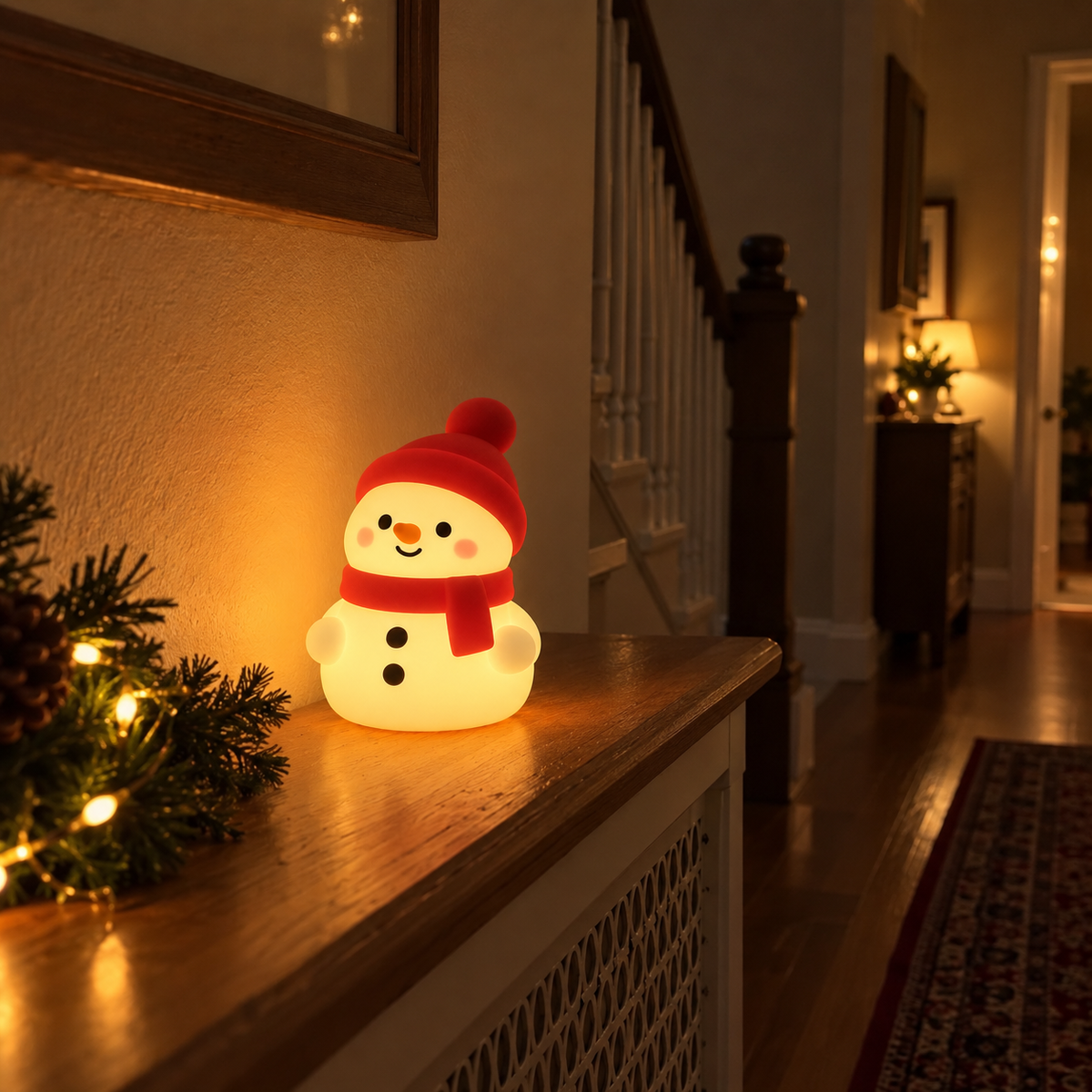 Snowman - glow light