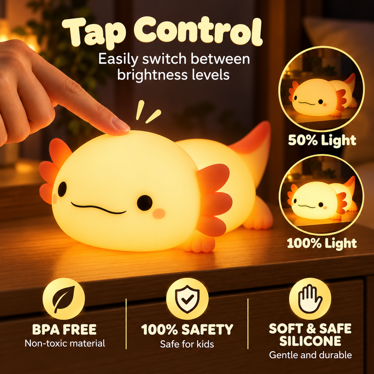 Axolotl - glow light