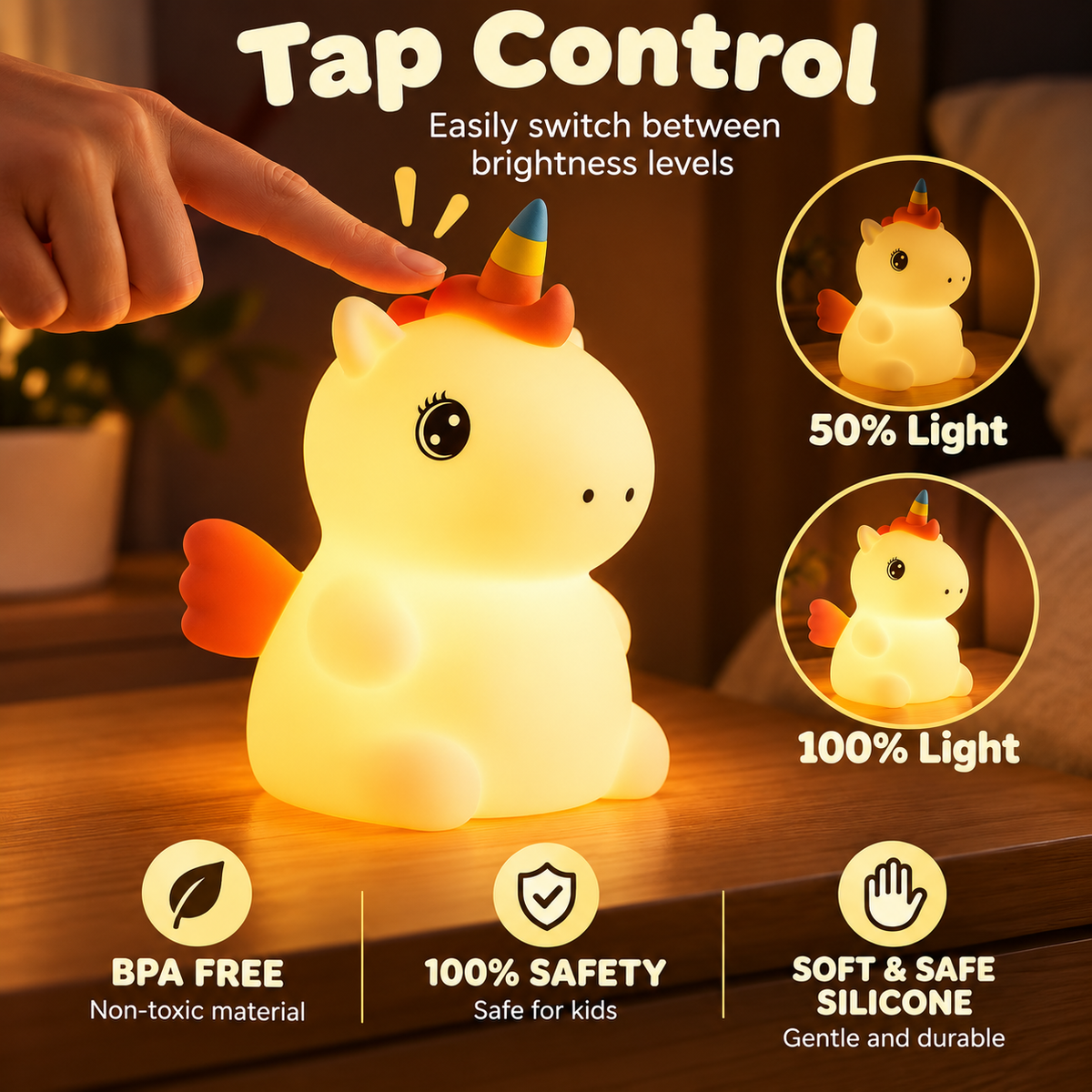 Unicorn - glow light